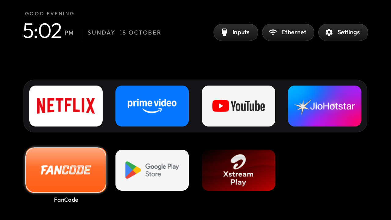 Space for every app